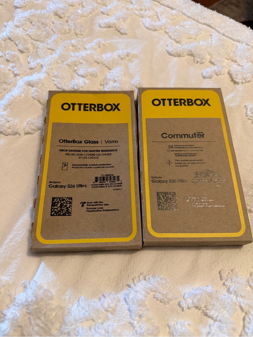 OtterBox Glass Screen Protector & Commuter Bundle